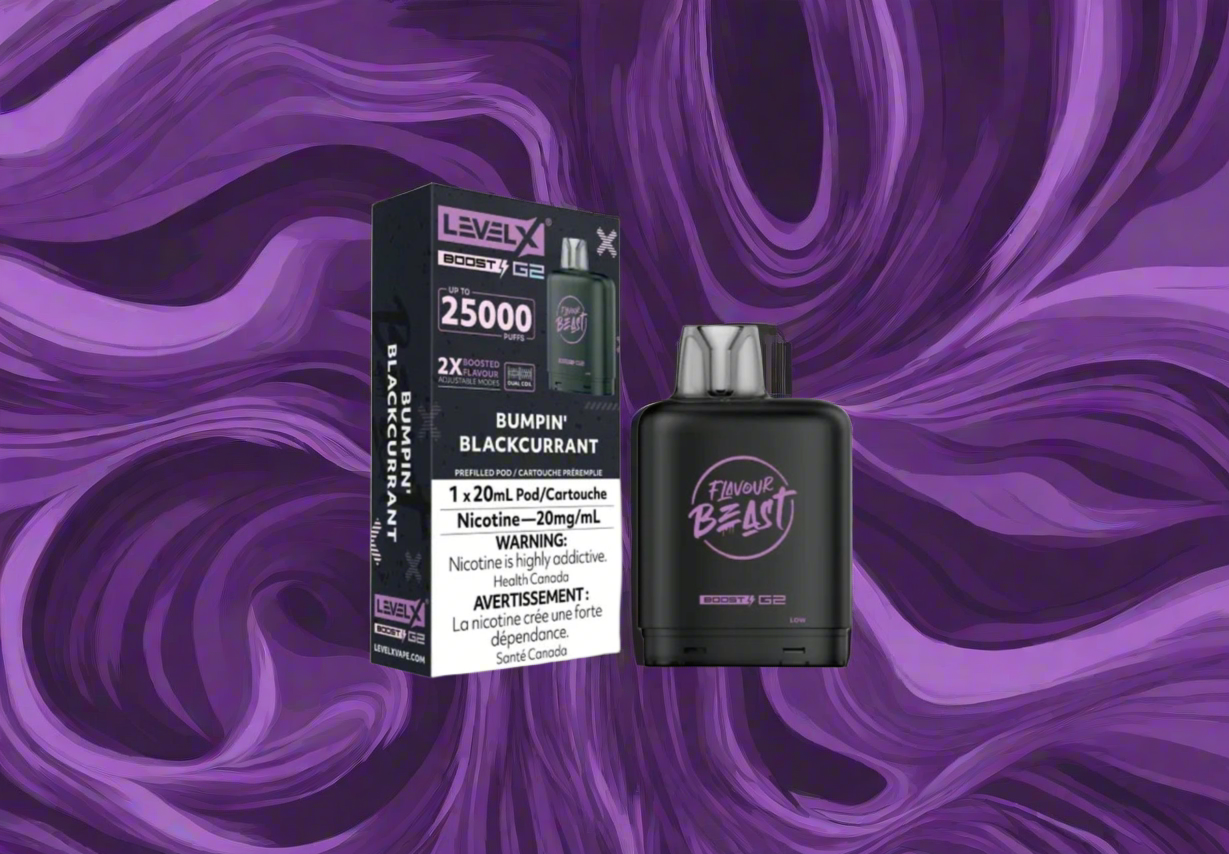 Flavour Beast G2 Level X Pod, Bumpin’ Blackcurrant