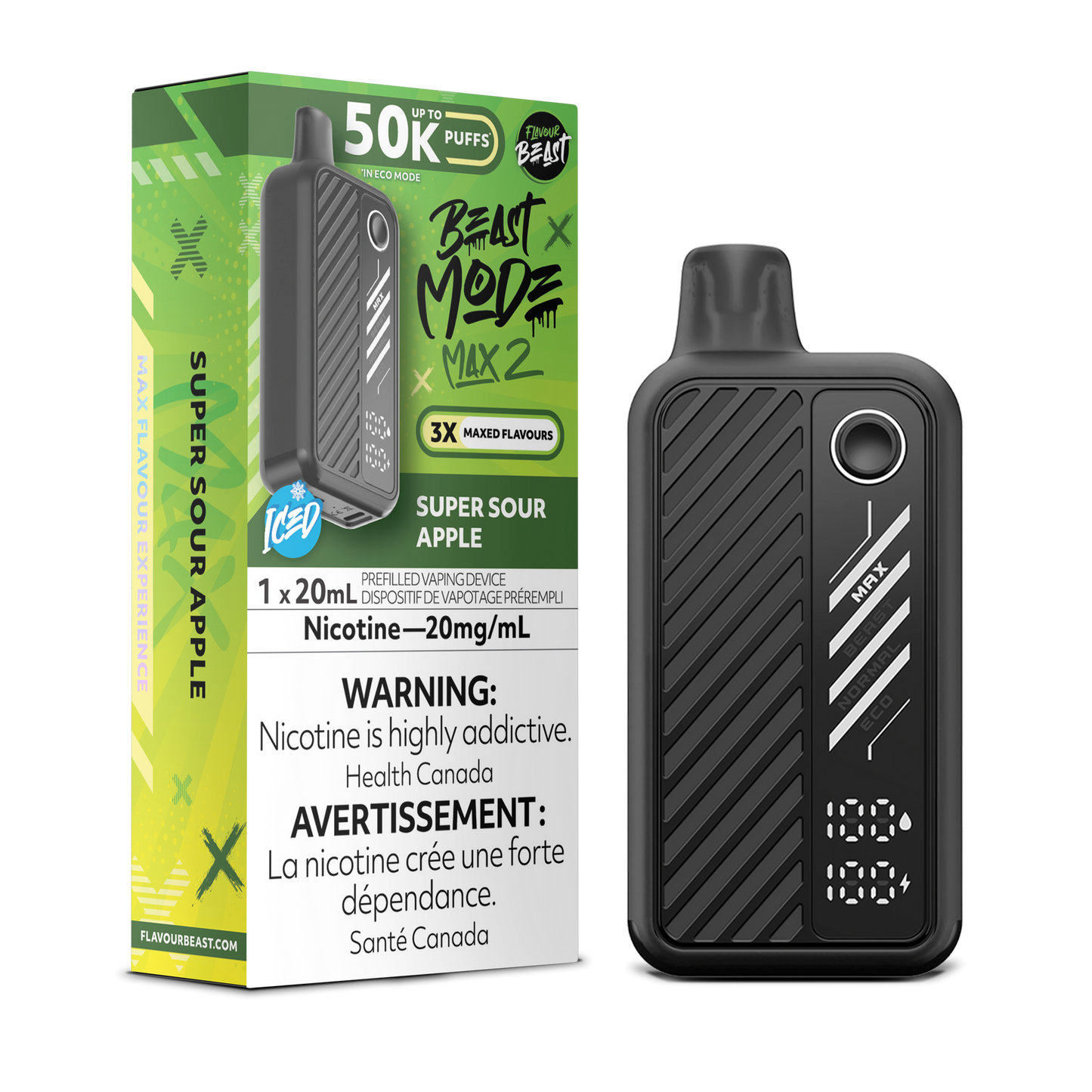 Flavour Beast Mode Max 2 50K (AB)