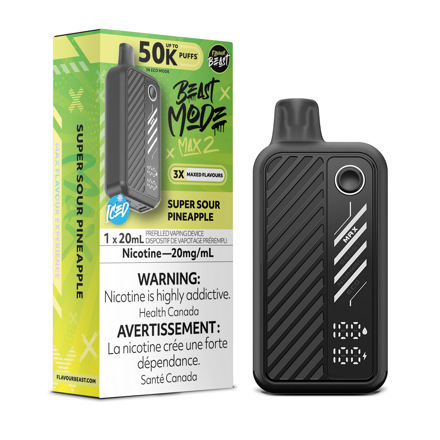 Flavour Beast Mode Max 2 50K (AB)