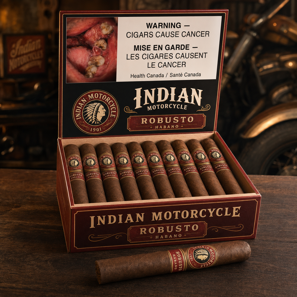 Indian Motorcycle Robusto Habano