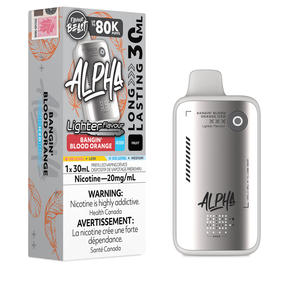 Flavour Beast Alpha LIGHT 80K Disposable Vape