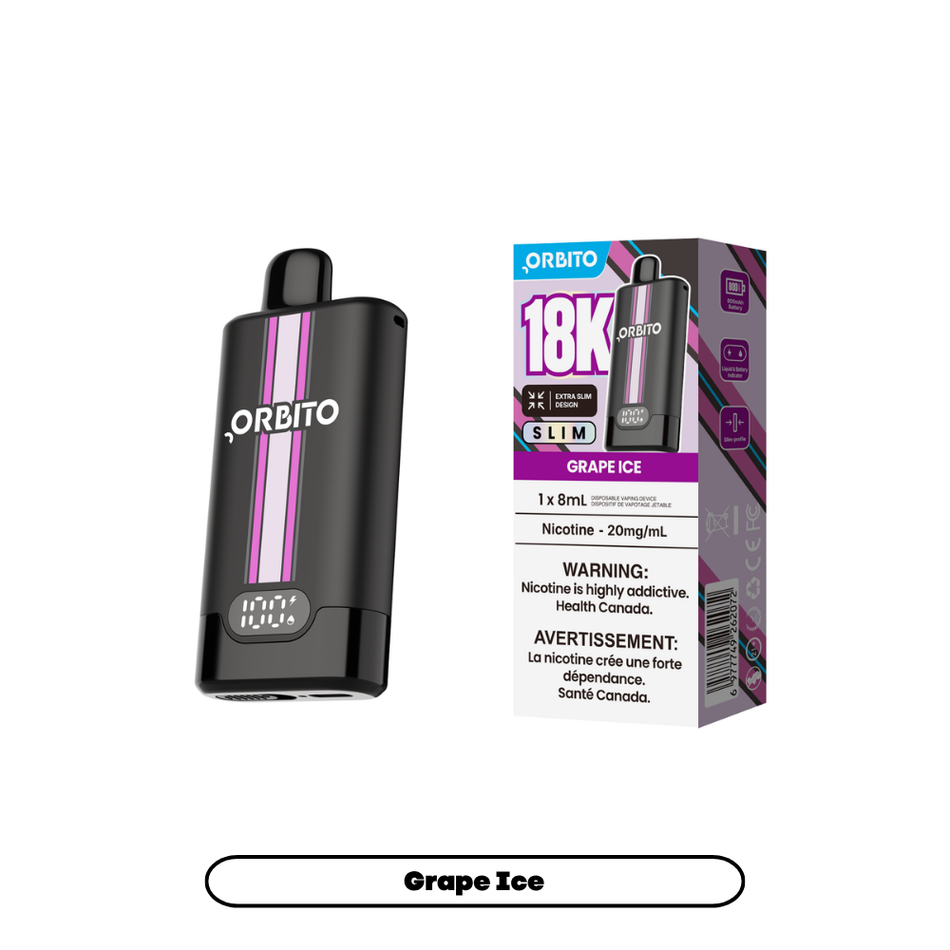 Orbito Slim 18K Disposable Vape