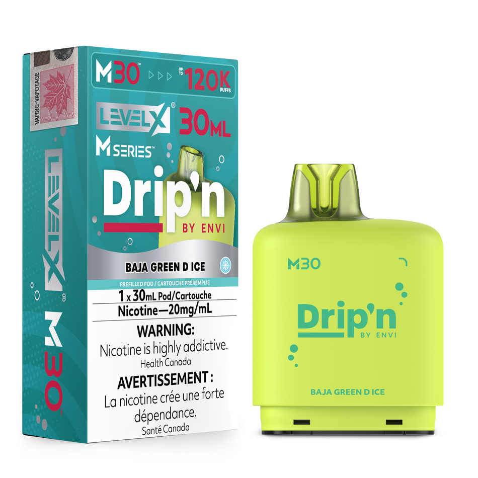 Level X M Series Drip’n 30mL 120K Replacement Pod