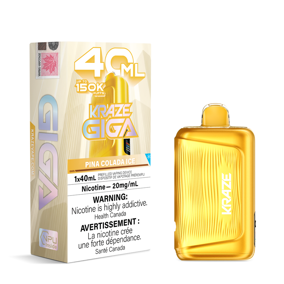 Kraze Giga 150K Disposable Vape